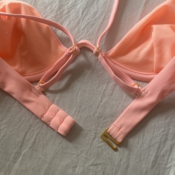 Peach two piece swimsuit - Picture 8 of 11